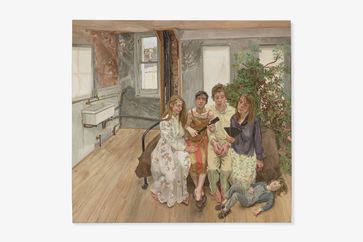 Lucian Freud contemporary artist