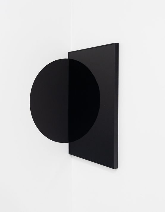 Nonduality The circle is completed by its own reflection by Andrew Beck contemporary artwork Painting