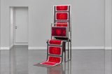 Conversations with AI III by Aziza Kadyri contemporary artwork installation