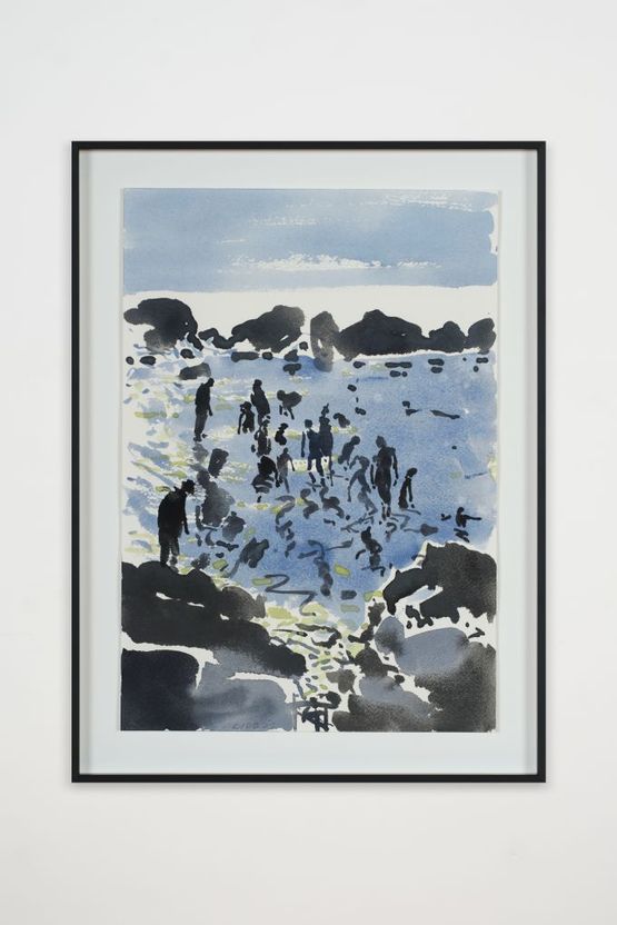 Leisure III by Clive Van Den Berg contemporary artwork Works on Paper