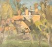 Farm near Marlborough Easter 1978 by Sargy Mann contemporary artwork Painting