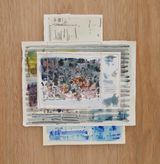Patchwork Identity 4 by Ng Joon Kiat contemporary artwork textile works on paper
