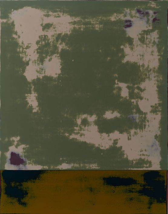 Overlaid Series No. 25-12-01 by Kim Deok Han contemporary artwork Painting