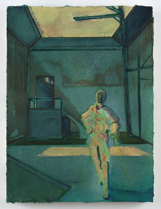 Academy Yard by Andrei Pokrovskii contemporary artwork Painting