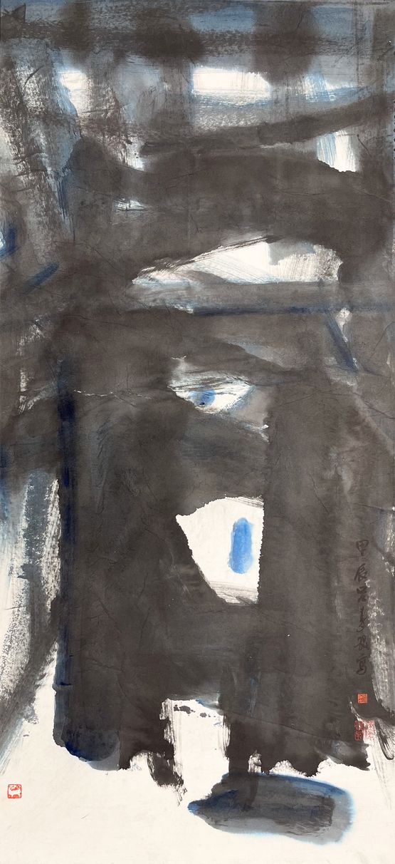 Abstract-Jiachen Year A64-41 by Lui Shou-Kwan contemporary artwork Painting
