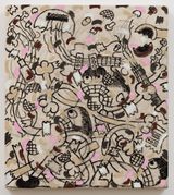 Destroy All Music by Jay Stuckey contemporary artwork drawing painting