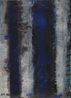 Burnt Umber  Ultramarine by Yun Hyong-Keun contemporary artwork Painting