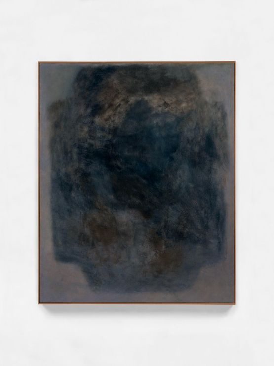 Blue Stone Flower by Nuria Maria contemporary artwork Painting