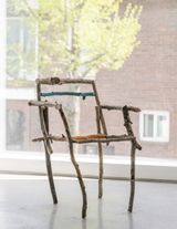 Skeletal Chair by Gabriel Vormstein contemporary artwork mixed media sculpture