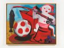 Strandleben by Karl Horst Hodicke contemporary artwork Painting
