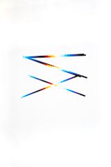 CHROMADYNAMICA FLEXIONANTEPieza en colaboracion con Elias Crespin by Felipe Pantone contemporary artwork installation sculpture