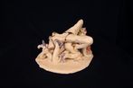 Pile of nameless women in bikinis III by Ioana Maria Sisea contemporary artwork Sculpture