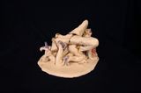 Pile of nameless women in bikinis III by Ioana Maria Sisea contemporary artwork sculpture