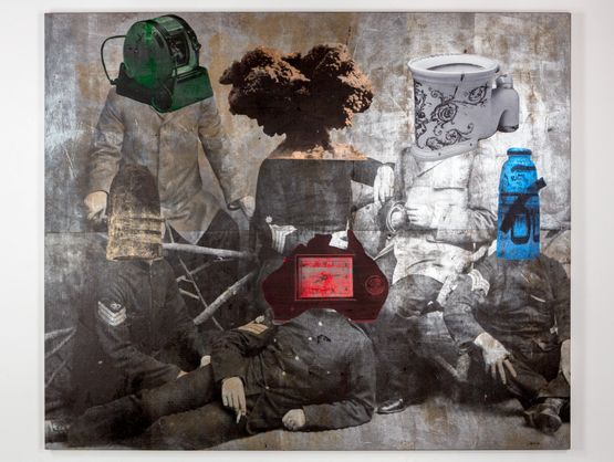 Guardians of the galaxy the motherhood number by Brook Andrew contemporary artwork Mixed Media