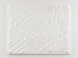 Superficie bianca by Enrico Castellani contemporary artwork painting