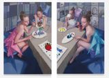 ASMR Autonomous Sensory Meridian Response by Deng Shiqing contemporary artwork painting