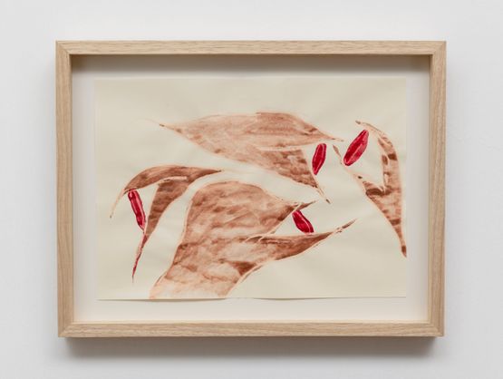 From the Dead Reckoning to Her Folds series by Iz Oztat contemporary artwork Works on Paper