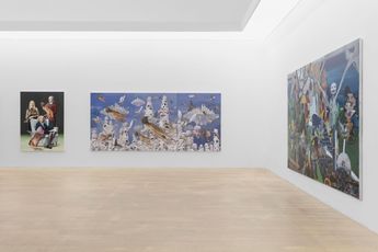 Contemporary art exhibition Group Exhibition Crowds Passing Through One Another at Tang Contemporary Art Beijing China