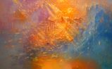 Where Sea Meets Sky by Karen Shiozawa contemporary artwork Painting