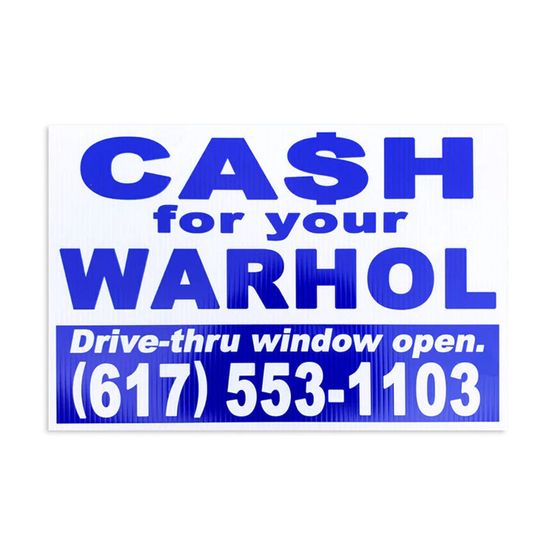 Cash For Your Warhol 2 by Geoff Hargadon contemporary artwork Print