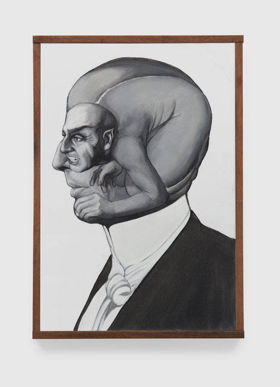 Hadis Head by Hadi Falapishi contemporary artwork Painting