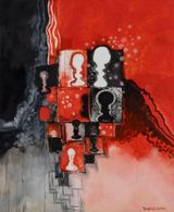 Interplaying-27 by Fu Yao contemporary artwork painting