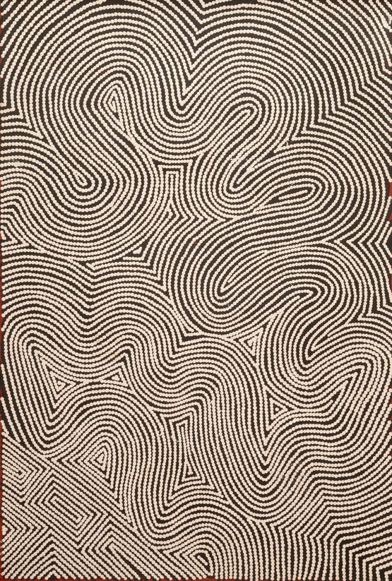 Untitled by Angus Tjungurrayi contemporary artwork Painting