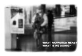 WHAT HAPPENED HERE WHAT IS HE DOING by Wang Guofeng contemporary artwork photography