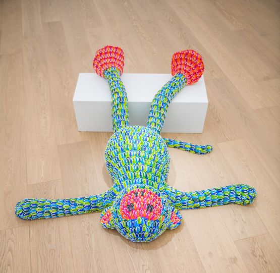 Flip Flop Monkey by Florentijn Hofman contemporary artwork Sculpture