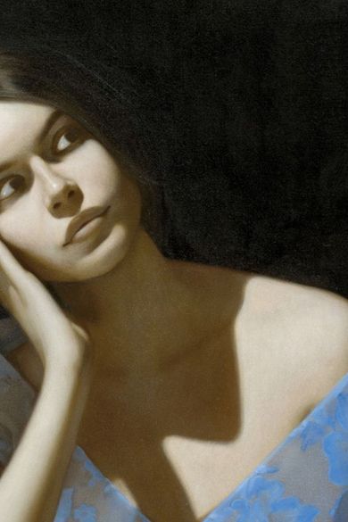 Anna Weyant Paints Model Kaia Gerber for 'Vogue' Cover