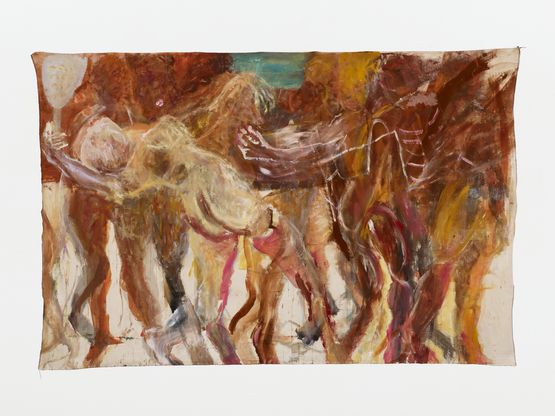 The Peacemaker by Pelagie Gbaguidi contemporary artwork Painting
