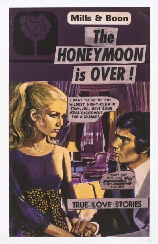 The Honeymoon Is Over by The Connor Brothers contemporary artwork Works on Paper