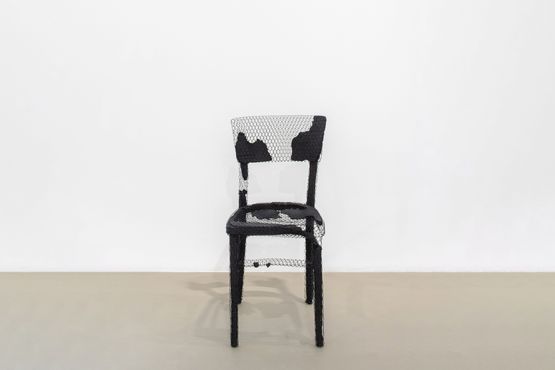 Remains chair by Mona Hatoum contemporary artwork Sculpture