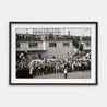 A welcoming committee of several thousand fans and a chimpanzee at Miami International Airport 13 February 1964 by Paul Mccartney contemporary artwork Photography