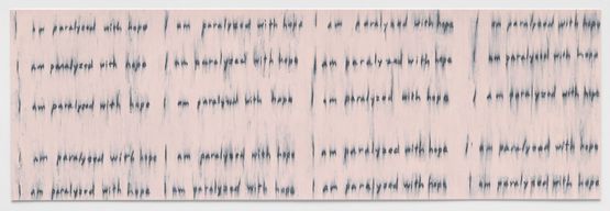 Seizure of Hope 91 by Roni Horn contemporary artwork Works on Paper