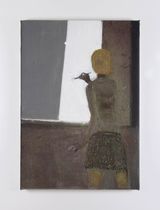 Untitled by Merlin James contemporary artwork painting
