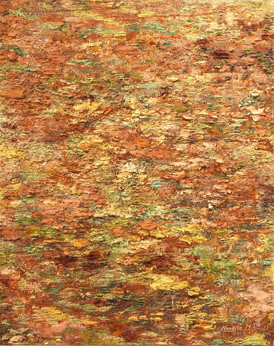 Silent as Light 1 by Nandita Mukand contemporary artwork Painting