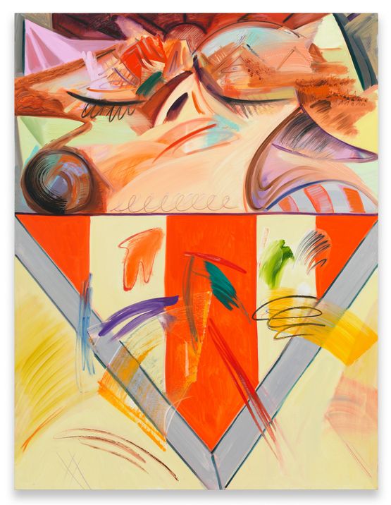 REM by Dana Schutz contemporary artwork Painting