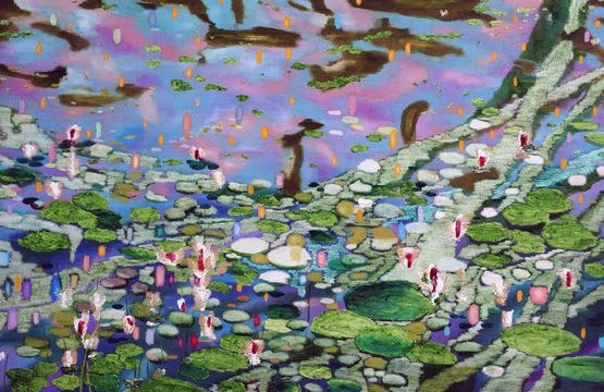 Teufelssee-Evening by Bin Woo Hyuk contemporary artwork Painting