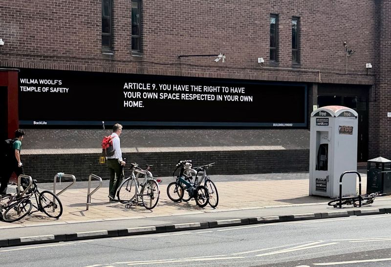 Wilma Woolfs Billboards Highlight the Realities of Domestic Abuse