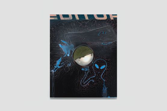 NETSHADOW by Seth Price contemporary artwork Painting