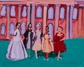 1950s Dior by Genieve Figgis contemporary artwork Painting