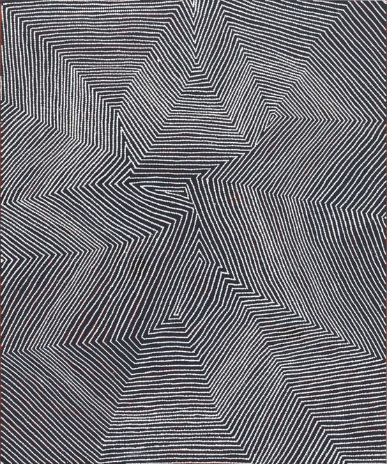 Untitled by Angus Tjungurrayi contemporary artwork Painting