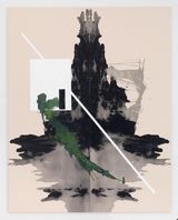 Barrier Plane by Elizabeth Neel contemporary artwork painting
