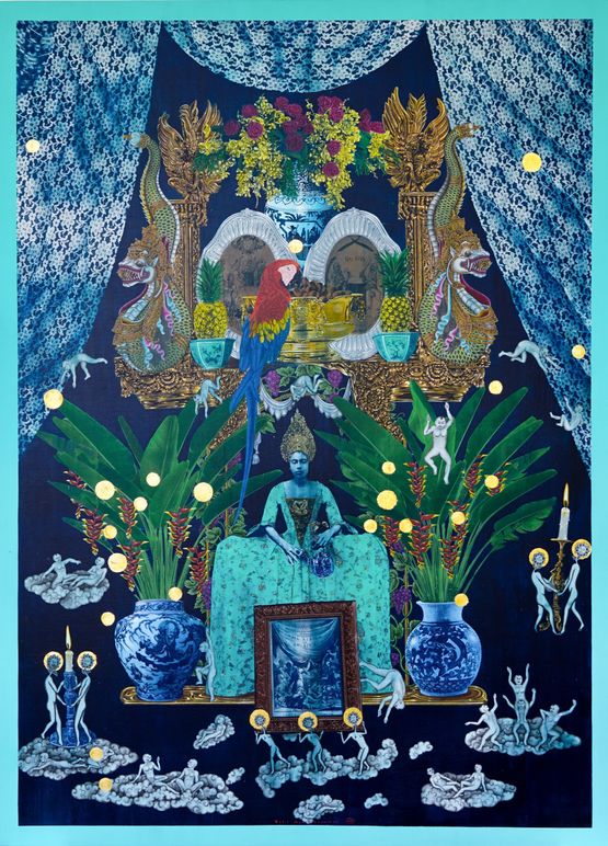 Anonymous Deities from the East Anonymous Ancestors series by Budi Agung Kuswara contemporary artwork Photography