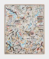 Look How Fast It Goes by Matthew Kirk contemporary artwork mixed media painting