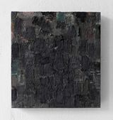 Black Grey Green Black by Peter Tollens contemporary artwork painting works on paper