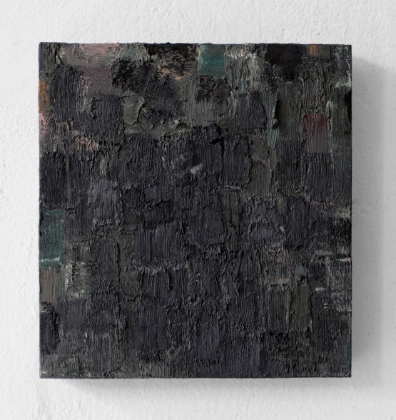 Black Grey Green Black by Peter Tollens contemporary artwork Painting