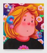 Feet on the Grass by Super Future Kid contemporary artwork painting