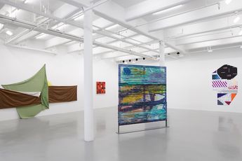Contemporary art exhibition Group Exhibition Painters Reply Experimental Painting in the 1970s and now at Lisson Gallery 10th Avenue New York United States